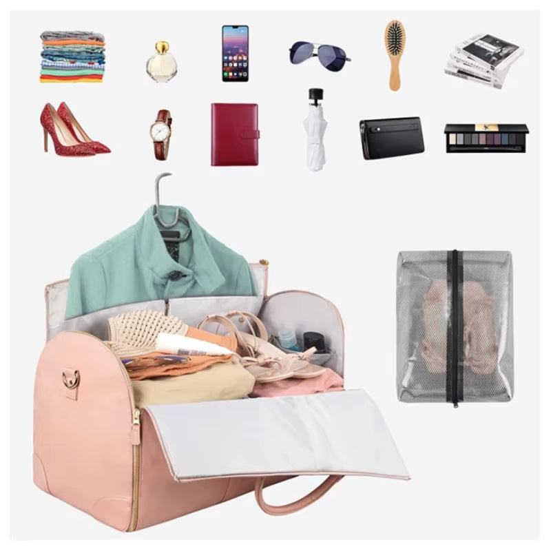 Multi Function Organizer Foldable Travel Women'S Bag Outdoor Fitness Bag Coach Bag Large Capacity Duffle Handbag