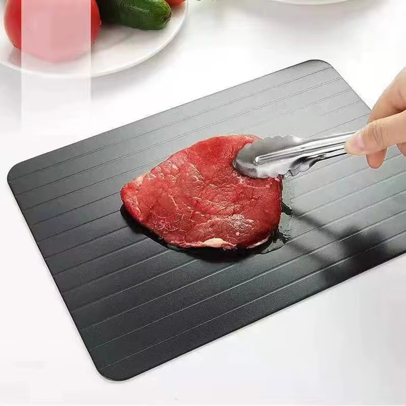 Fast Defrosting Tray Planche Decongelation Thaw Frozen Food Meat Fruit Quick Defrosting Plate Board Defrost Tray Kitchen Gadgets